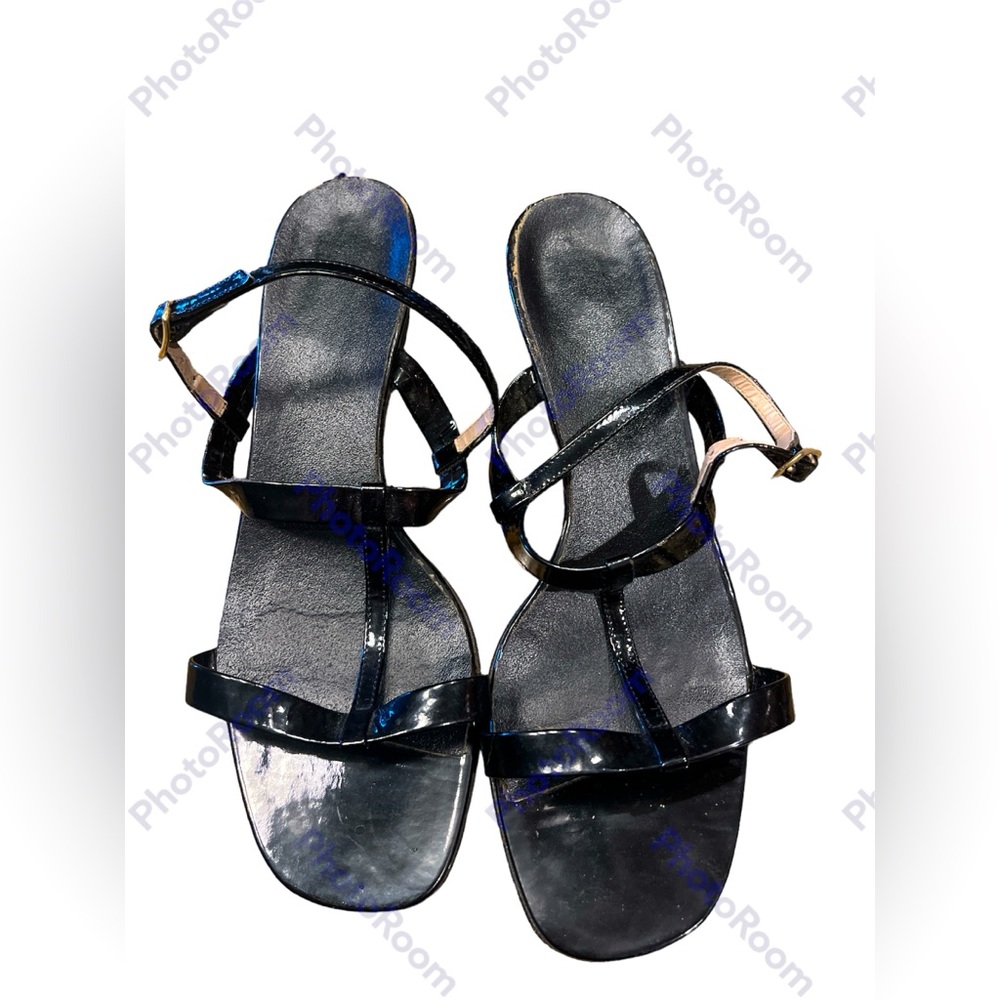 Vintage Sesto Meucci of Florence black heeled sandals - Picture 1 of 4
